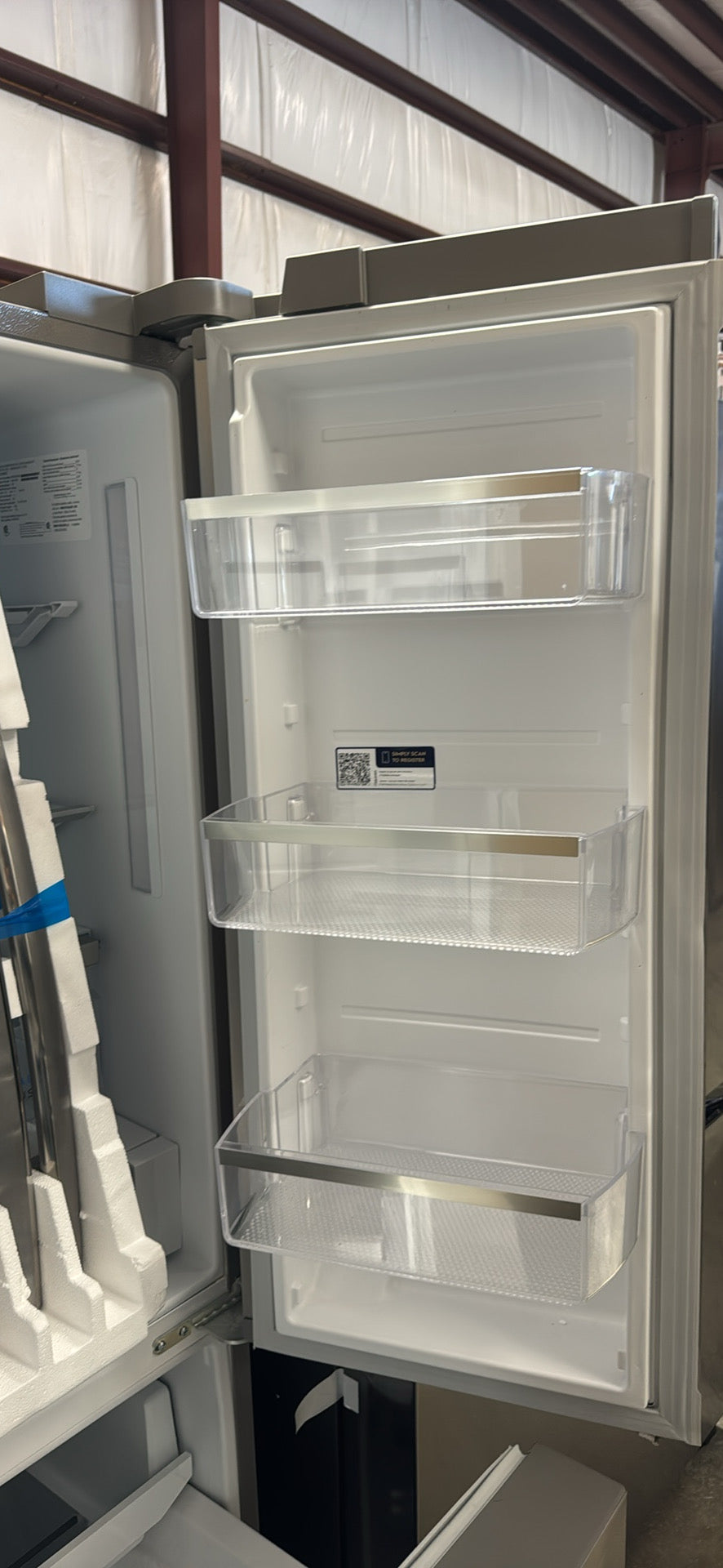 Frigidaire Gallery 36 in. 28 cu. ft. Standard Depth French Door Refrigerator – Smudge-Proof Stainless Steel