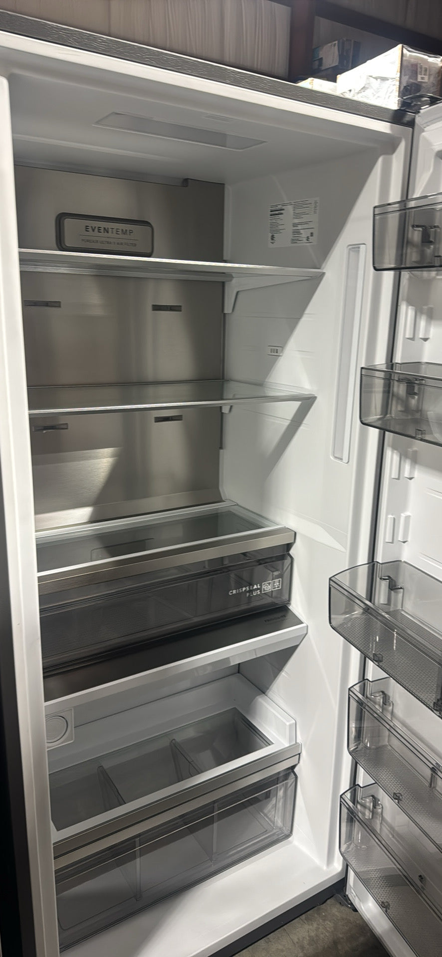 Frigidaire Professional 19 cu. ft. Single Door Freezerless Refrigerator – Smudge-Proof Stainless Steel