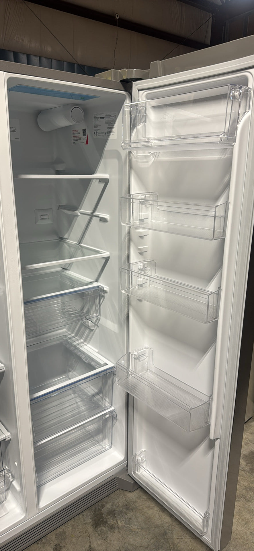Frigidaire 36.1 in. 22.3 cu. ft. Counter Depth Side-by-Side Refrigerator – Stainless Steel