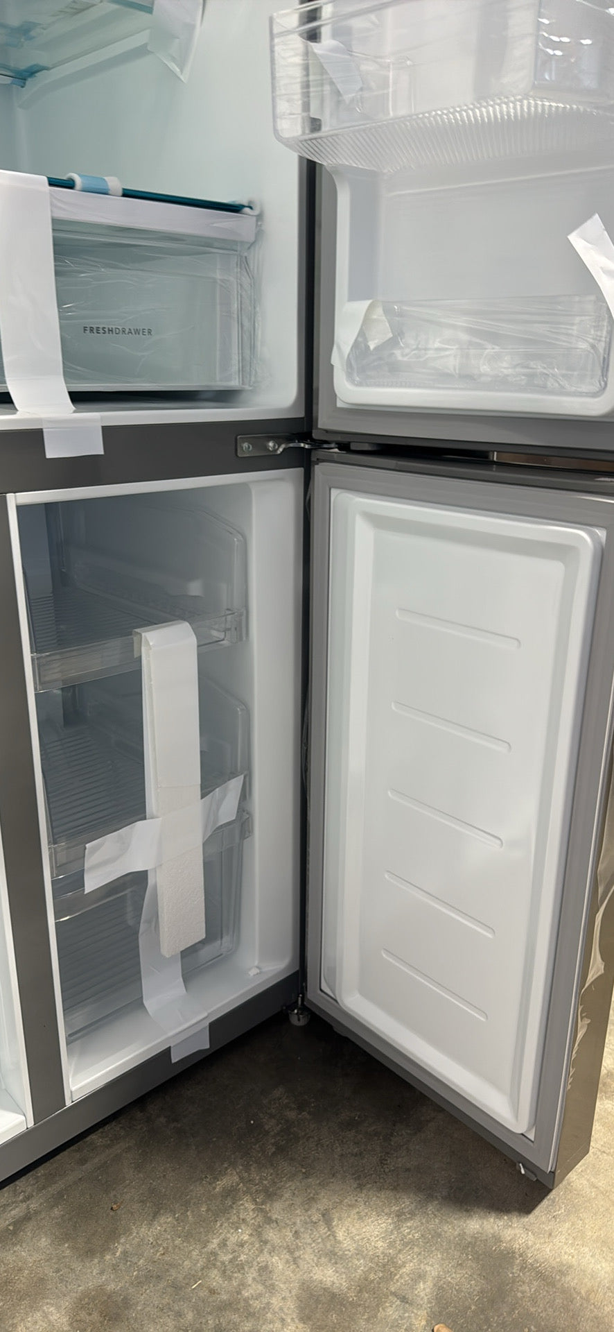Frigidaire 17.4 cu. ft. 4-Door Refrigerator – Fingerprint-Resistant Stainless Steel