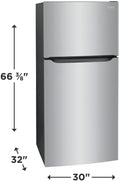 FFTR2045VS 20 Cu. Ft. Top Freezer Refrigerator