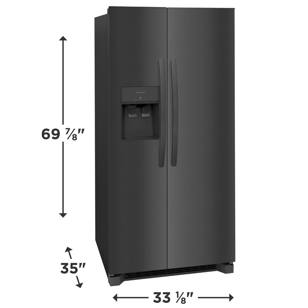 Frigidaire FRSS2323AD Side-by-Side Refrigerator (New)