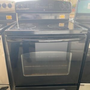 30-inch Electric Smoothtop Range, Black, 5.3 cu. ft.
