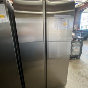 36-inch wide, 22.6 cu. ft. Counter-Depth Smart Side-by-Side Refrigerator finished in fingerprint-resistant stainless steel