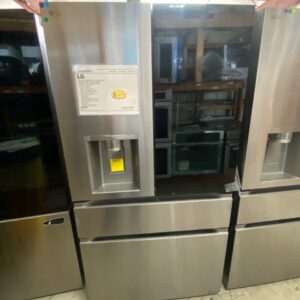 LG 29 Cu. Ft. Smart InstaView Door-in-Door Standard-Depth MAX 4-Door French Door Refrigerator with MyColor