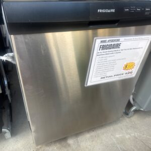 FFCD2413 US Frigidaire 24 inch front control built-in tall tub 55 DBA dishwasher and stainless steel