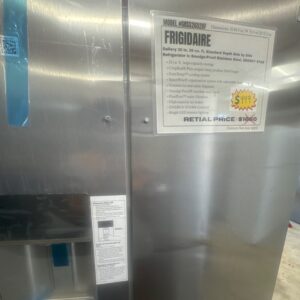 GRSS2625AF Frigidaire gallery 36 inch 26 ft.³ standard depth side-by-side